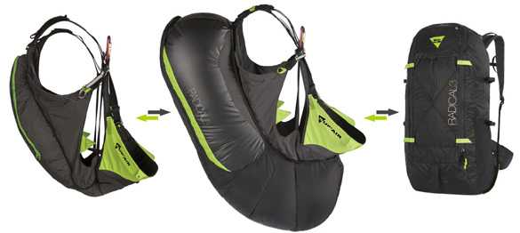 Sellette SUPAIR Sellette Radical 3 taille S/M avec sac airbag Reversible : Vends Sellette Radical 3 taille S/M avec sac Airbag Réversible. Vends Sellette Radical 3 taille S/M avec sac Airbag Réversible