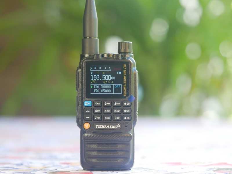 Talkie-Walkie Tidradion TD-H3 + Bande Aviation