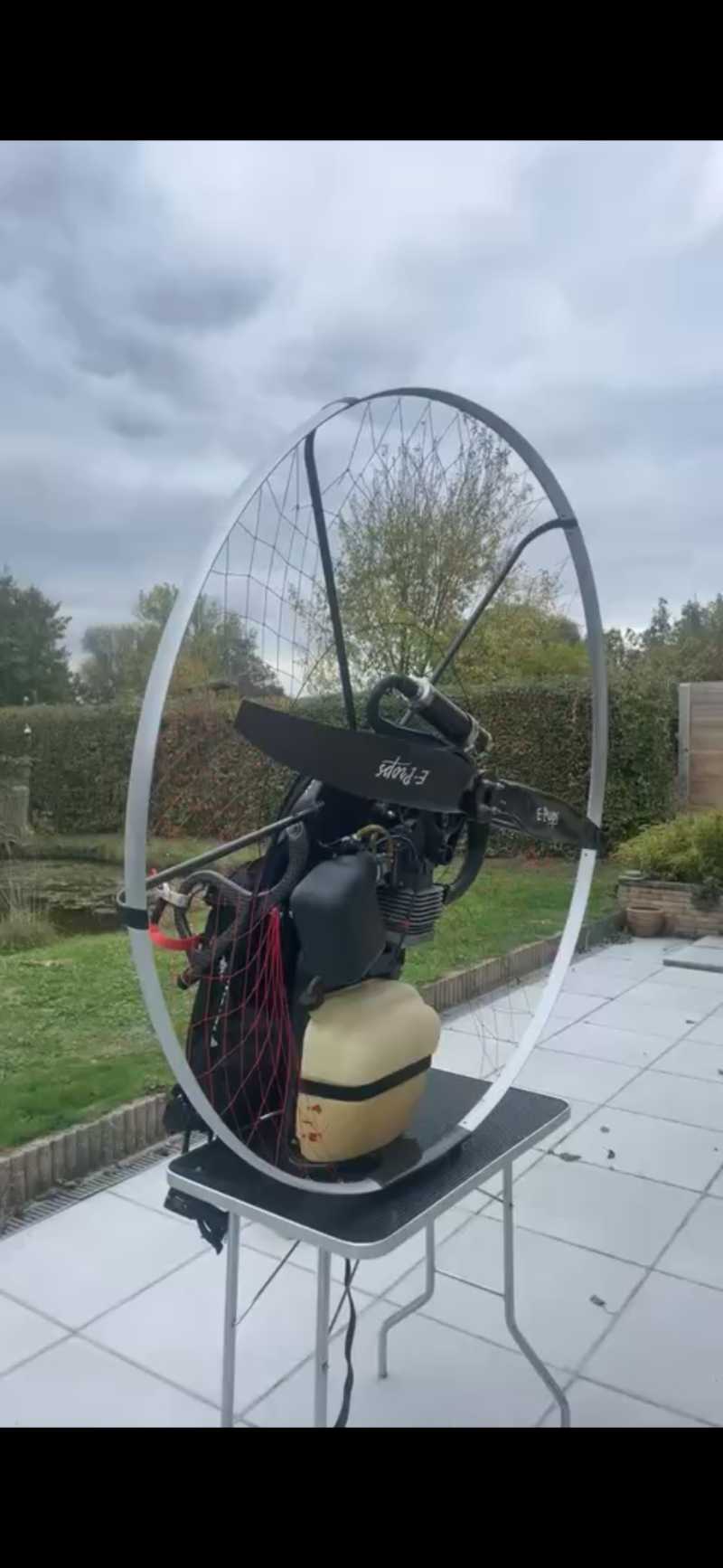 Paramoteur Pluma Atom 80 + ITV Daytona 29 m² – 18,3 h de vol – État exceptionnel