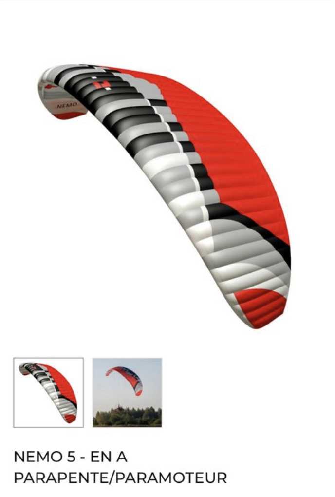 Parapente Dudek : Pack complet. Pack complet